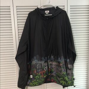 4XL Lifted Research Group Lightweight Packable Wind Rain Breaker